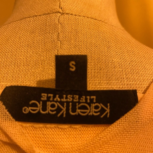 Pink Top with Silver Embellishments Karen Kane sz small - Picture 7 of 7